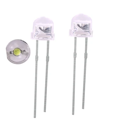 Hochhelle DIP-LED, weiße LED-Diode, 1,8 V